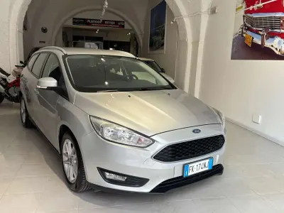 Begagnad Ford Focus Business Edition 120 HK (88 kW) 2017 Silver Kombi