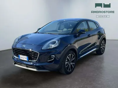Usata Ford Puma Titanium S 125 CV (91 kW) 2023 Blu blazer SUV