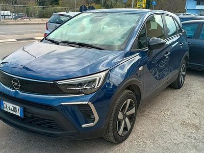 Usata Opel Crossland X 110 CV (80 kW) 2022 Blu SUV