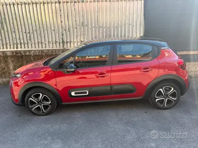 Usata Citroën C3 PureTech 83 CV (61 kW) 2022 Rosso Utilitaria