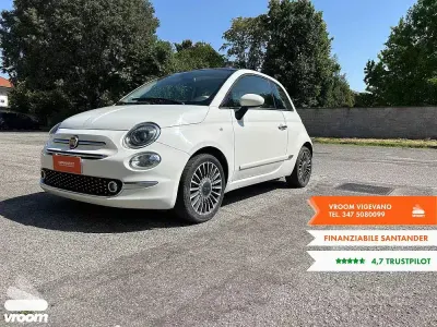 Usata Fiat 500 Lounge 69 CV (50 kW) 2015 Bianco Utilitaria