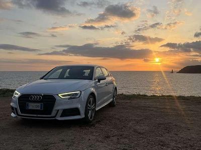 Usata Audi A3 Ambiente 110 CV (80 kW) 2019 Bianco Berlina