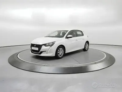 Usata Peugeot 208 Active 75 CV (55 kW) 2022 Bianco Utilitaria