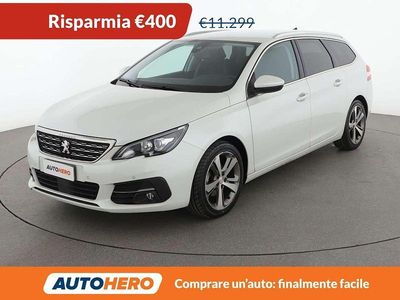 Usata Peugeot 308 Allure 131 CV (96 kW) 2018 Bianco Station wagon