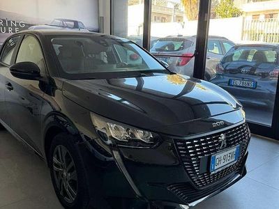 Usata Peugeot 208 Active 75 CV (55 kW) 2022 Nero Utilitaria