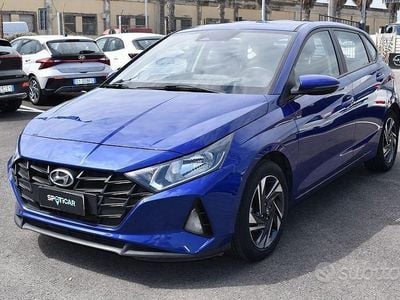 Usata Hyundai i20 84 CV (61 kW) 2023 Blu Utilitaria