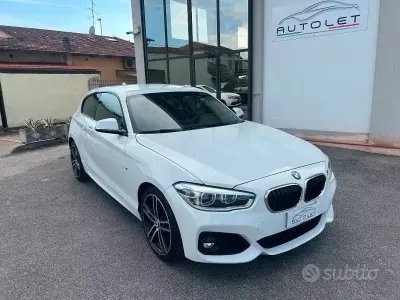 Usata BMW 118 M Sport 150 CV (110 kW) 2018 Bianco Utilitaria