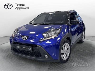 Usata Toyota Aygo X Trend 72 CV (52 kW) 2022 Blu SUV
