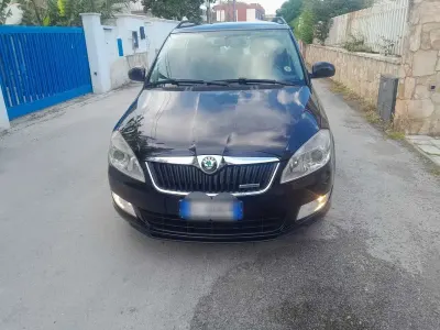 Gebraucht Skoda Fabia GreenLine 75 PS (55 kW) 2012 Schwarz Kombi