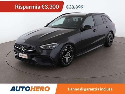 Nero Usata 2022 Mercedes C220 Station wagon | 35.099 € (Buon prezzo)