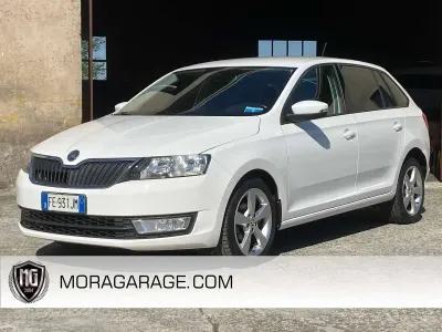 Usata Skoda Rapid Ambition 90 CV (66 kW) 2016 Bianco Utilitaria