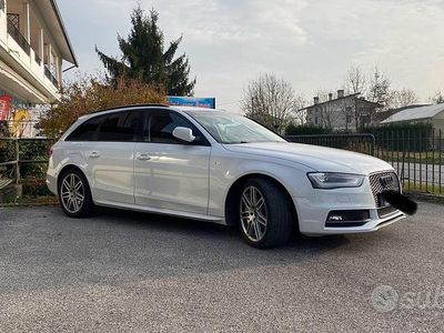 Usata Audi A4 S-Line 136 CV (100 kW) 2013 Bianco Station wagon