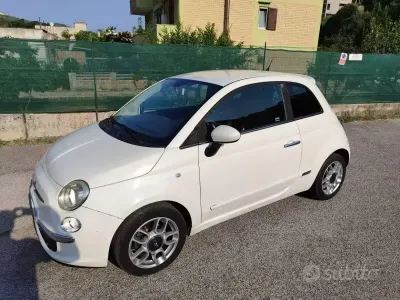 Usata Fiat 500 Sport 69 CV (50 kW) 2008 Bianco Utilitaria