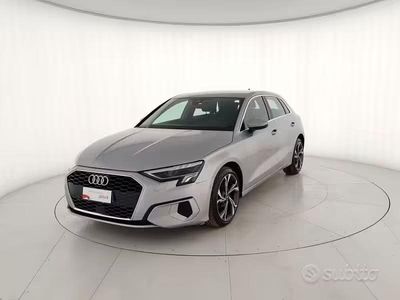 Usata Audi A3 Business 150 CV (110 kW) 2021 Grigio Berlina
