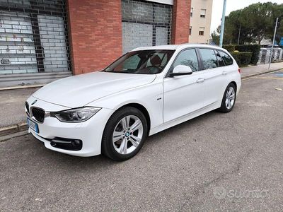 Usata BMW 318 Sport Line 143 CV (105 kW) 2014 Bianco Station wagon