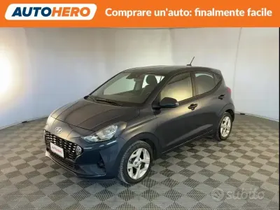 Usata Hyundai i10 67 CV (49 kW) 2021 Blu Utilitaria