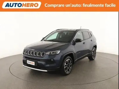 Usata Jeep Compass Limited 130 CV (95 kW) 2022 Blu SUV
