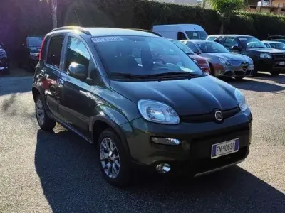 Usado Fiat Panda 4x4 S 95 HP (69 kW) 2018 Verde Citadino