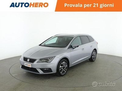Usata Seat Leon ST Business 115 CV (84 kW) 2019 Grigio Station wagon