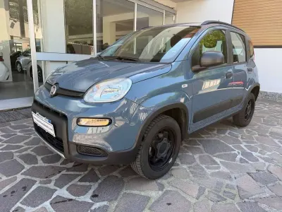 Usata Fiat Panda 4x4 Wild 86 CV (63 kW) 2022 Blu ceramico Utilitaria