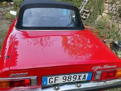 Usata Alfa Romeo Spider 128 CV (94 kW) 2021 Rosso Cabrio