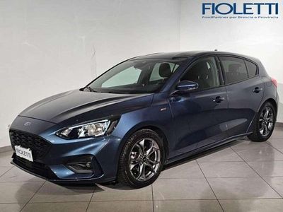 Blu/azzurro Usata 2019 Ford Focus ST-Line Berlina | 14.500 € (Buon prezzo)