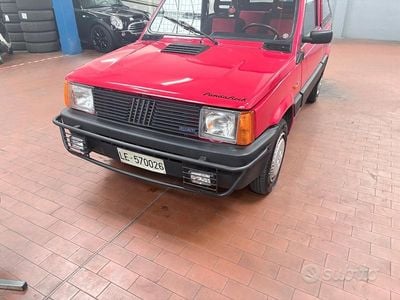 Usata Fiat Panda 1989 Rosso Cabrio