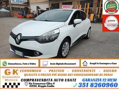 Usata Renault Clio IV 75 CV (55 kW) 2015 Bianco Berlina