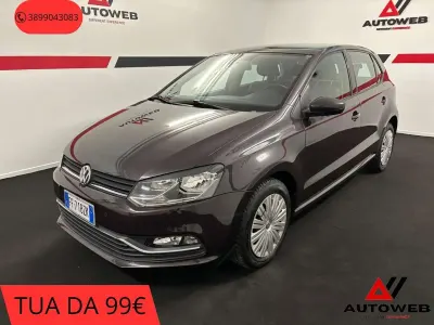 Usata VW Polo Comfortline 90 CV (66 kW) 2016 Nero Berlina