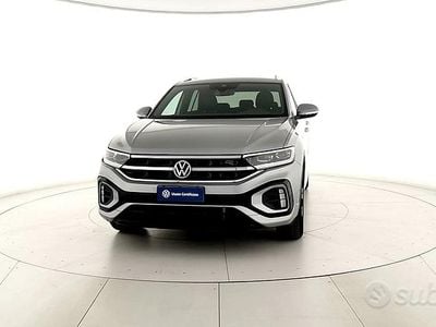 Usata VW T-Roc R-line 150 CV (110 kW) 2022 Grigio SUV
