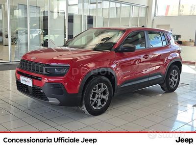 Usata Jeep Avenger Longitude 101 CV (74 kW) 2023 Rosso SUV
