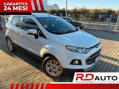 Usata Ford Ecosport Titanium 95 CV (69 kW) 2018 Bianco SUV