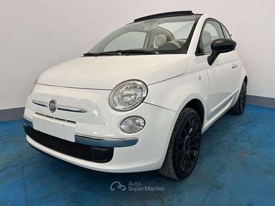 Usata Fiat 500C 69 CV (50 kW) 2010 Bianco Cabrio