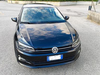 Begagnad VW Polo Comfortline 95 HK (69 kW) 2020 Svart Halvkombi