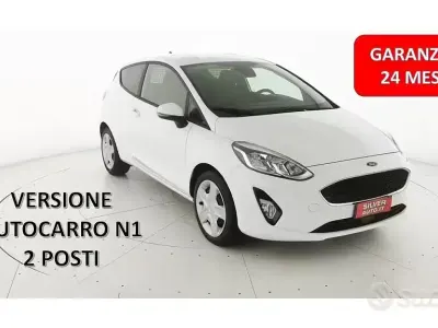 Usata Ford Fiesta Business Edition 86 CV (63 kW) 2020 Bianco pastello Utilitaria