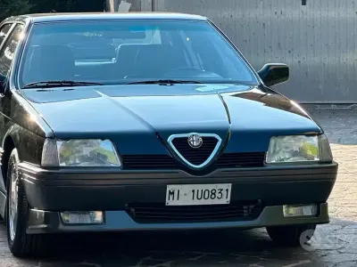 Usata Alfa Romeo 164 Quadrifoglio 197 CV (144 kW) 1991 Nero Berlina