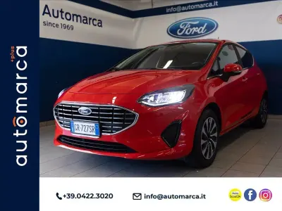 Usata Ford Fiesta Titanium 75 CV (55 kW) 2023 Rosso Utilitaria