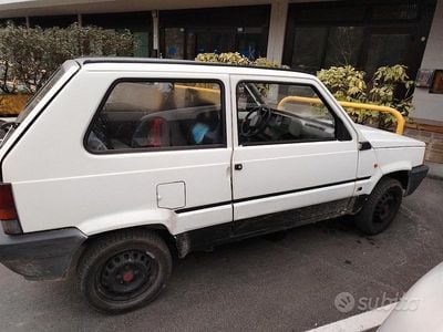 Usata Fiat Panda Young 54 CV (39 kW) 2003 Bianco Utilitaria