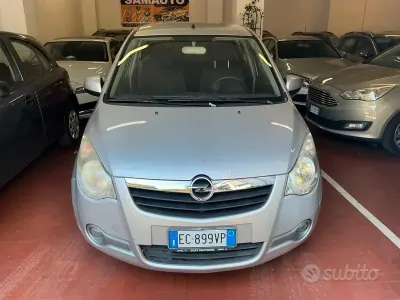 Usata Opel Agila Enjoy 86 CV (63 kW) 2010 Grigio Utilitaria