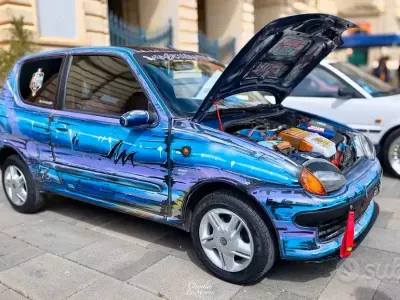 Usata Fiat Seicento 54 CV (39 kW) 2000 Bluazzurro Utilitaria