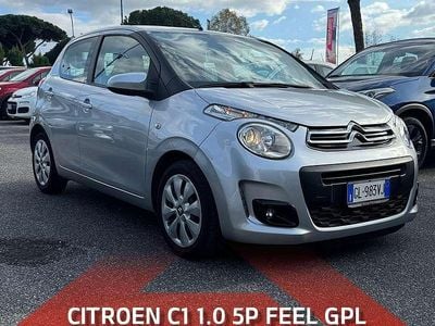 Usata Citroën C1 Feel 72 CV (52 kW) 2020 Argento Utilitaria