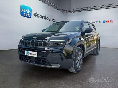 Usata Jeep Avenger Longitude 101 CV (74 kW) 2024 Nero SUV