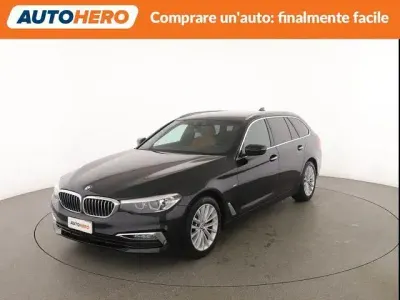 Usata BMW 520 Luxury Line 190 CV (139 kW) 2017 Nero Station wagon