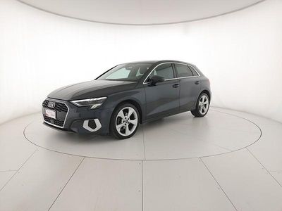 Usata Audi A3 Advanced 116 CV (85 kW) 2022 Grigio manhattan metallizzato Berlina