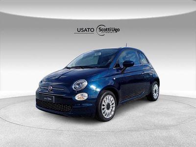 Usata Fiat 500 Lounge 95 CV (69 kW) 2018 Blu Utilitaria