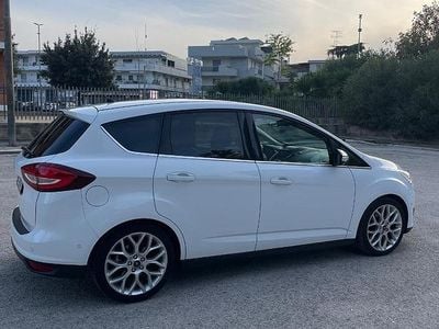 Usata Ford C-MAX Titanium X 120 CV (88 kW) 2016 Bianco Monovolume