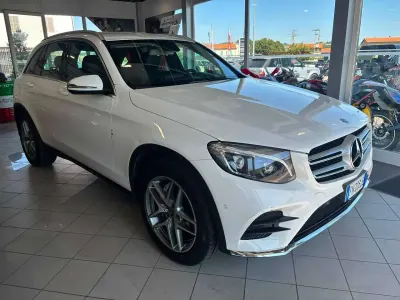 Usata Mercedes GLC250 Exclusive 204 CV (150 kW) 2018 Bianco SUV