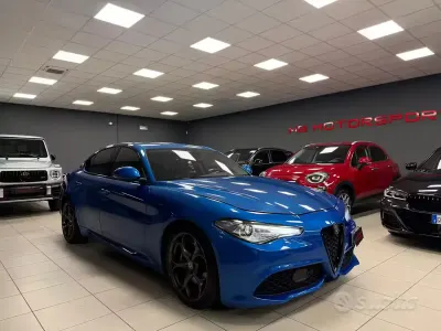 Usata Alfa Romeo Giulia Veloce 211 CV (155 kW) 2018 Blu Berlina