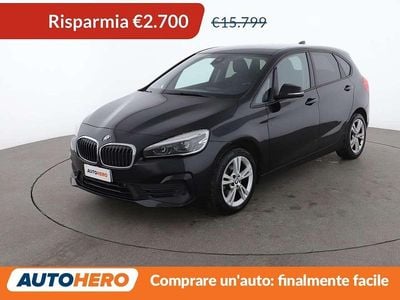 Usata BMW 216 Active Tourer Advantage 116 CV (85 kW) 2019 Nero Monovolume