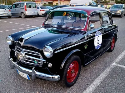 Usata Fiat 1100 50 CV (36 kW) 1955 Nero Berlina